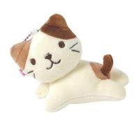 Generico CHAT TEECHIN PLUSH - Pendentif Tobachement, Animal Doux | Ajoutez une touche de, attaque facilement un accessoire de compagnie ludique pour sacs, sacs à dos et kits en peluche