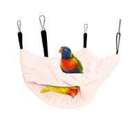 Generico Chaud pour perruches - Double couche chaude pour oiseaux, pour volière, cage d'alimentation repos, jeu perchoir décoration extérieure