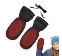 Generico Chauffe Électrique - De Travail Thermique Imperméable Rechargeable, Chauffe-mains Tactile Pour La Saison Froide | Confortable De Randonnée De Course Pour Camping Hiver Pour Uo, A : USB Cable