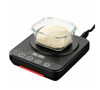 Generico Chauffe-pâte maternelle | Minuterie 12 heures et thermostat 21-38 °C pour levage | Tapis de levure chauffé | pour pain levé, cuisine et plans de travail, restaurants, boulangeries