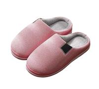 Generico Chaussons d'hiver pour femme, antidérapants, fermés à l'avant confortables, pantoufles de chambre douces, légères chaudes, chaudes, thermiques à mémoire de forme, fuzzy Sliders intérieur