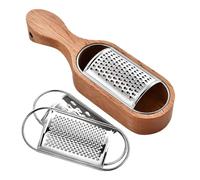 Generico Cheese Grater - Cheese Graters Metal Handheld Lemon | Manual Cheeses Grater | Metal Handheld Lemon Shredder for Carrot Garlic Veggie Butter Food Chocolate Dorm Apartment