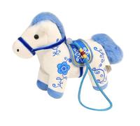 Genérico Cheval en peluche 2026 en peluche pour la célébration du Nouvel An chinois - Pour maison, chambre, crèche, voyage et voiture