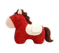 Genérico Cheval en peluche, figurine amusante de poupée douce et tendre | Animal en peluche douce - pour adultes, enfants, collectionneurs et décoration d'anniversaire, Nouvel An et fêtes