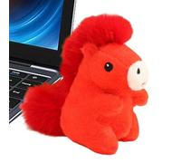 Generico Cheval en peluche - Poupée en peluche douce de 12,7 cm | Jolie peluche Daa Tiro avec mini cheval pour garçons, filles et enfants | Adorable peluche à collectionner pour la maison, l'uff
