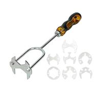 Genérico Chiave Per Lavello Da Cucina - Strument multifonction pour fabrication idralique avec 7 tests interchangeables | Chiave Rubinetto Per Spazi Ristretti | Per Casa Appartamento Cucina Bagno
