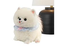 Genérico Chien chiot réaliste, jouet en peluche doux et réaliste pour petite amie garçons, filles, jeunes femmes, adolescents, fils et filles et famille