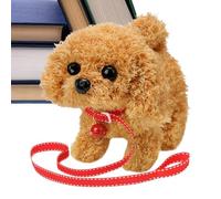 Genérico Chien électrique qui marche | Animal de compagnie interactif avec queue et tête mobile | Canin électronique interactif | Cadeau pour filles et garçons pour un anniversaire, Noël et le Nouvel