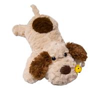 Generico Chien en peluche - Poupée mignonne avec design d'abeille - Chiot couché en peluche, pour enfants adultes, maison de maternelle, chambre à coucher, canapé, chaise