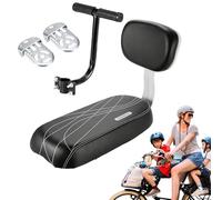 Genérico Child Bicycle Seat - Rear Mount 14,57 x 9,84 x 6,3 pouces, Armrest Padded Comfort | Foot Pedals Handrail Universel Bike Carrier For Outdoor Cycling Kids Relaxing Riding Protection Seat
