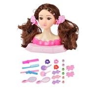 Generico Children's Hairstyle Bayangbi Doll Half Body Princess, Realistic Hair Braiding | Role Playing Hairdressing Toy, Kids Girls Pretend Play Salon Set With Styling Accessories