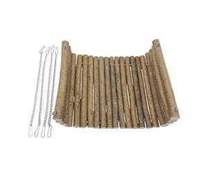 Genérico Chinchilla Hammock, Pet Resting Chewing Wooden Swing - Jouet à hammock nain, pour Gerbil Hamster Dwarf Hérisson Chinchilla Bunny Ferret Guinée