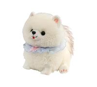 Generico Chiot réaliste - Peluche douce de 25 cm | Jouet mignon et réaliste pour chiot - Adorable décoration d'intérieur pour petite amie, , hommes, femmes, , garçons, filles et famille