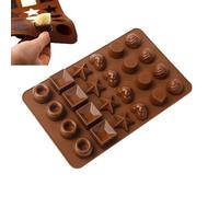 Generico Chocolate Mold - Silicone, 24-Cavity Baking Mould Non-Stick Dessert Tray | Flexible And Easy-Release Candy Maker, Cake Decor Mold for Chocolates, Puddings, Jelly, Fudge, Pastries