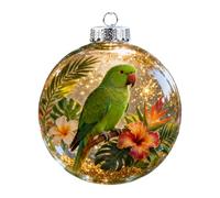 Genérico Christmas Clear Ball Ornaments - Décoration acrylique 3D, décoration 3D, décoration de Noël, décoration de Noël, décoration d'arbre en acrylique transparent avec et créations, pour mur