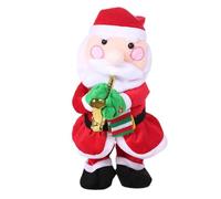 Genérico Christmas Dancing Toys Jouet interactif en peluche avec simulation saxophone
