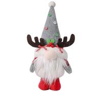 Generico Christmas Gnomes, Small Cute Holiday Figurine Ornament, Faceless Figurines with White Beard for Living Room Office Bedroom Table Desktop Window Mantels Tree Party