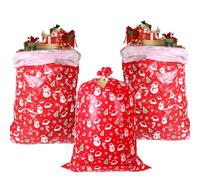 Generico Christmas Goodies Bags, Candy Organizer Bag, Christmas Decoration Bags, Goodies Bag With Large Capacity Candy Organizer Bag For Christmas Parties And Special Events, rouge, riferimento