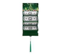 Genérico Christmas Money Holders - Specialty Paper, 10 Slots Festive Card Checks Envelope | Christmas Cash Card Holders For Family Friends Kids Adults Men Women