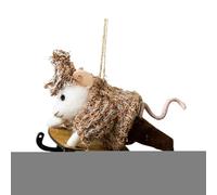 Generico Christmas Ornaments Animals, Festive Craft Cute Decor for Holiday, Pendentifs Christmas Tree Animal Ornament, Home Garden Farm Offices Tabletops