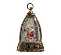 Genérico Christmas Snow Globe Lights | Lanterne de neige d'hiver | Battery Operated Night Light with Music For Thanksgiving Holiday Birthday Party Offices Home Room Desk Seniors Yard Farm