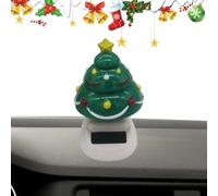 Genérico Christmas Solar Dancing Toy Jouet de danse solaire pour voiture Motif Père Noël