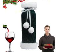 Generico Christmas Wine Bottle Cover - Wine Dress Bags - Decorative Wines Accessories Velvet for Wines Bottles, Reusable Decorative Cover with This Unies Holiday Decor.