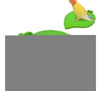 Genérico Cintre pour Oiseaux - Support pour Jeu et entraînement de perroquets en Forme de Feuilles - Cintre d'installation pour aiguiser Les Griffes résistant aux morsures pour perruches et
