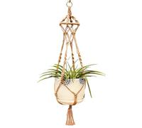 Generico Cintre pour plantes en macramé d'intérieur - Porte-manteaux