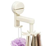 Generico Cintre pour ustensiles de cuisine - Crochet A - Cintre à outils pivotant à 360 degrés avec 8 crochets, pour salle de bain pour armoire murale pour cuisine pour maison pour appartement