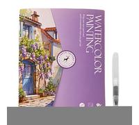 Generico Classeur De Couleur De L'eau - 12 Couleurs De Peinture D'irrigation | Kits De Peintures Pour Débutants, Activités De Conception Créative Pour Adultes, Ensemble De Pratiques Artistiques De A