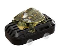 Generico Classeur pour éjections de tortues - à libération rapide, litière pour tortues avec pour laver, récipient pour le nettoyage des déchets de l'aquarium, étui transparent pour jante