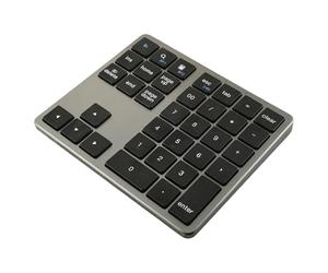Genérico Clavier numérique sans fil, petit pavé numérique, clavier sans fil à 35 touches | Utilisez un clavier mécanique silencieux, un clavier d'ordinateur pour assistant informatique
