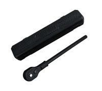 Genérico Clé à cliquet à manche long | Clé avec extension de manchon 19 mm - Cliquet d'actionnement à usage intensif, pour garage, atelier extérieur, voiture, camion, véhicule utilitaire sportif