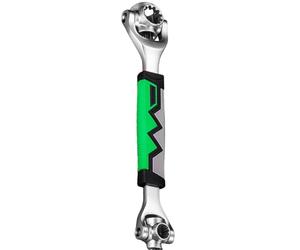 Genérico Clé à cliquet avec insert | Tête complète à 360 degrés, jeu de douilles hexagonales 52 en 1 | Pour réparation de voitures, entretien de vélos, motos et