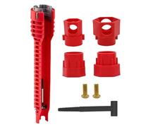 Genérico Clé pour évier - Extracteur d'économie de main d'œuvre pour installation - Installateur de clé de plomberie, pour salle de bain, toilettes, maison, cuisine, intérieur, extérieur