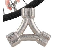 Genérico Clé pour rayons | Clé ergonomique compacte à 3 voies, outil pour l'entretien des vélos - Pour extérieur, usine, garage, réparation atelier entretien