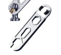 Genérico Clé pour | Robuste et réglable - Outil clé pour robinet de lavabo de salle de bain | Pour toilettes, douche, cuisine, salle de bain débutant filtre noyau
