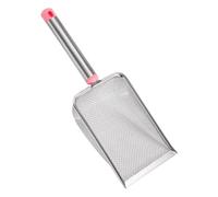 Genérico Cleaning Tool Sand Scoop Ergonomic Handle Deep Shovel, Stainless Steel Heavy Duty Pooper Scooper for Cats, Waste Réceptacles, Pet Toilet Supplies 11,22 x 3,94 x 1,97 pouces