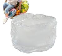 Generico Clear Animal Storage Chair Plush Bean Bag Waterproof Seat for Bedroom Classroom Travel Playroom Home Nursery Living Dorm Room