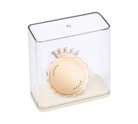 Genérico Clear Display Box - Dust Proof Compact Acrylic Badge Case for Home, Study, Living Room, Shelf, Table, School , Wall, and Exhibition Organization and Collectible Protection