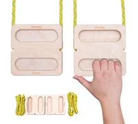 Generico Climbing Hangboards Rock Climbing Hangboard, ClimbingS Wall Training Board, Doorway Mount ClimbingS Trainer Board, for Women Men Beginners Professionals Home Apartment Garage Rainy Day