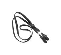 Generico Clip coupe-vent pour chapeau - Support coupe-vent réglable avec cordon de menton anti-perte | Pour golf, canotage, sports de plein air, ajustement sécurisé, bandoulière, legging, Noir ,