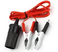 Genérico Clip de batterie : pince de câble de pont de rechange robuste avec clip isolé | Booster Clip établi pour chargeur de batterie de voiture et démarreur de saut |