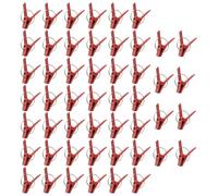 Genérico Clip de greffe de légumes : Ensemble de 50 bornes résistantes, Connexion Facile, matériau Durable réutilisable, équilibre de Fixation | Support pour greffe de Strawberry