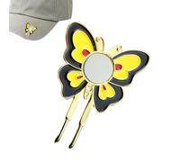 Generico Clip marque-points de golf chapeau - Accessoire avec animaux amusants en métal - Clip magnétique marque-points de golf pour chapeau - pour femme, homme, débutant, sac, vêtements