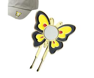 Generico Clip marque-points de golf chapeau - Accessoire avec animaux amusants en métal - Clip magnétique marque-points de golf pour chapeau - pour femme, homme, débutant, sac, vêtements