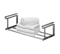 Genérico Clip On Étagère à chaussures extensible réglable et antidérapante pour cuisine, salle de bain, armoire et évier