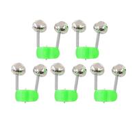 Generico Clip On Fishing Bells - Bite Alert Bash Tips, Aunch Anniame Strums | Kit de Détection de Vibrations à Double Cloche, Équipement Indicateur de Grève Audible pour Sessions de F