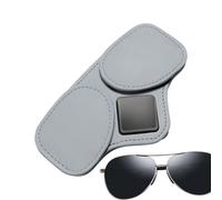 Generico Clip porte-lunettes de soleil pour pare-soleil - Double crochet magnétique pour lunettes | clip de soleil de voiture | pour intérieur camion rétroviseur voyage route conduite